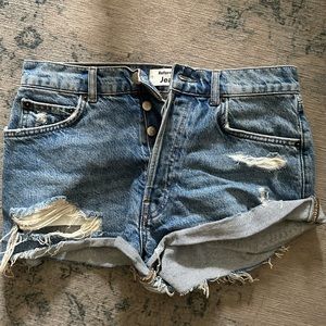 Reformation Jean Shorts
